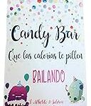 Análisis de los mejores carteles para candy bar en bodas: ¡Descubre cuál es el ideal para tu gran día!